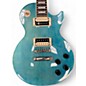 Used Epiphone Les Paul Traditional PRO II Trans Blue Solid Body Electric Guitar