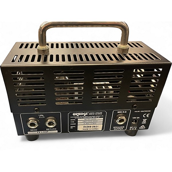 Used Orange Amplifiers Micro Dark 20W Tube Guitar Amp Head