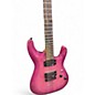 Used Schecter Guitar Research C6 ELITE MAGENTA Solid Body Electric Guitar