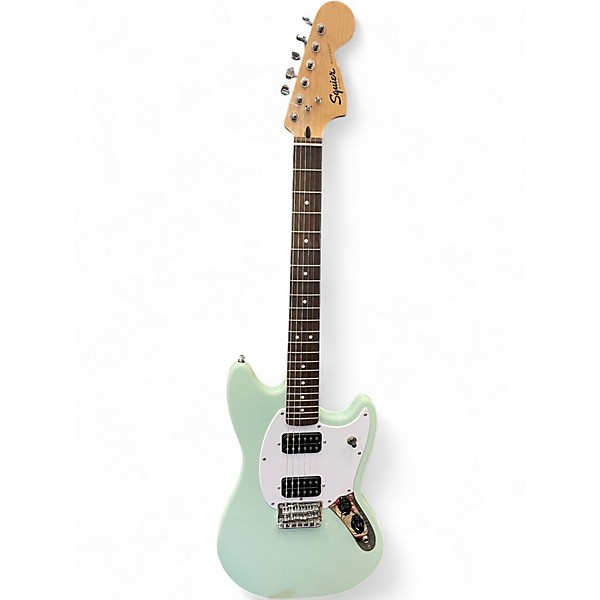 Used Squier FSR Bullet Mustang HH Olympic White Solid Body Electric Guitar
