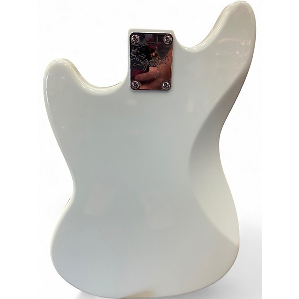 Used Squier FSR Bullet Mustang HH Olympic White Solid Body Electric Guitar