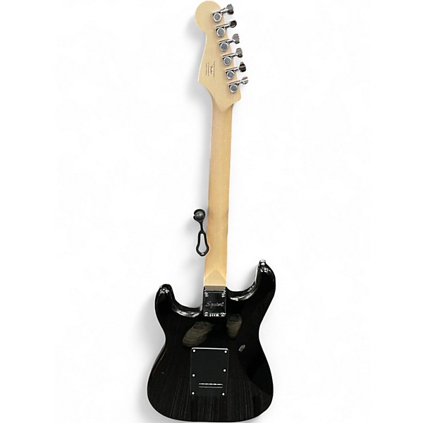 Used Squier Stratocaster HSS Black Solid Body Electric Guitar