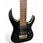 Used Ibanez RGA7 Black Solid Body Electric Guitar