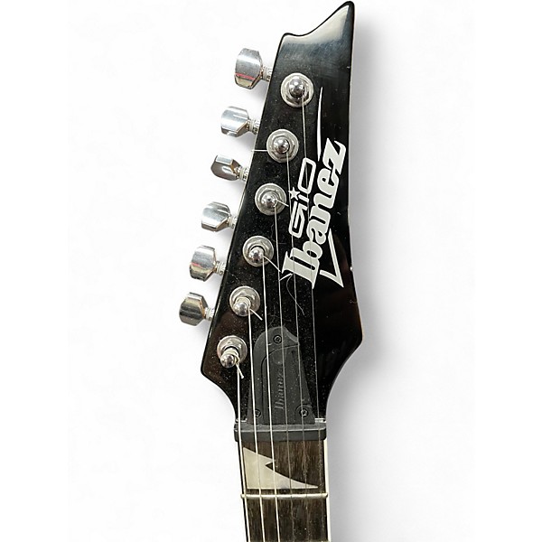 Used Ibanez GRG220PA1 GIO RG transparent brown black burst Solid Body Electric Guitar