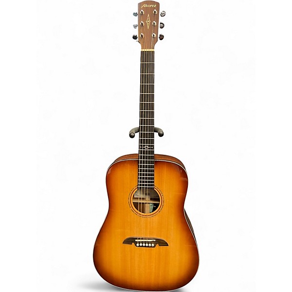 Used Alvarez MD510 Sunburst Acoustic Guitar