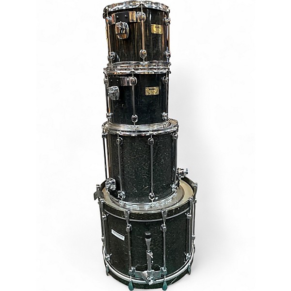 Used Mapex 4 Piece ORION Black Onyx Drum Kit