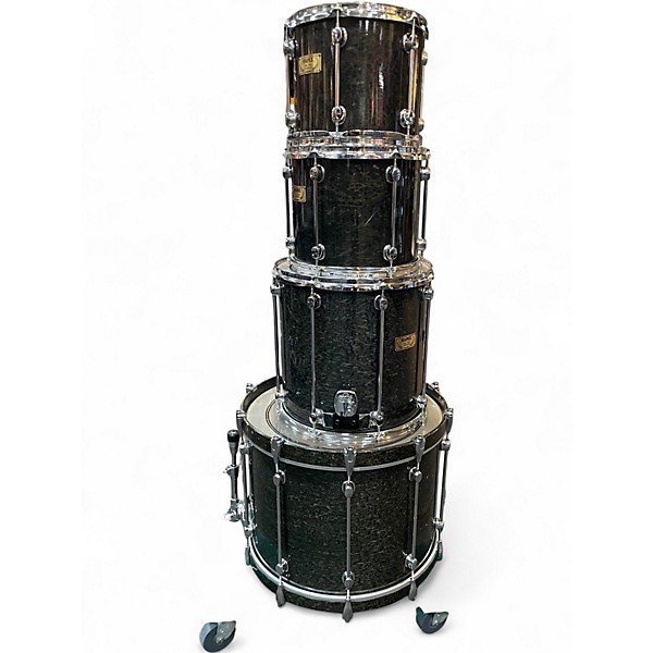 Used Mapex 4 Piece ORION Black Onyx Drum Kit