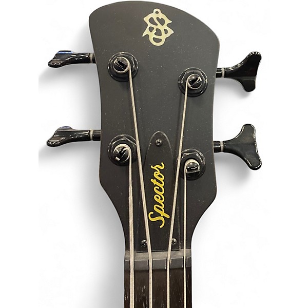 Used Spector NS Pulse II  BLACK STAIN MAT Electric Bass Guitar