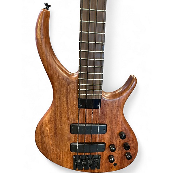 Used Tobias Killer B 4 String Walnut Electric Bass Guitar