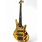 Used Roscoe SKB-3005 Buckeye Burl Electric Bass Guitar thumbnail