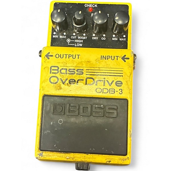 Used BOSS ODB3 Bass Overdrive Bass Effect Pedal
