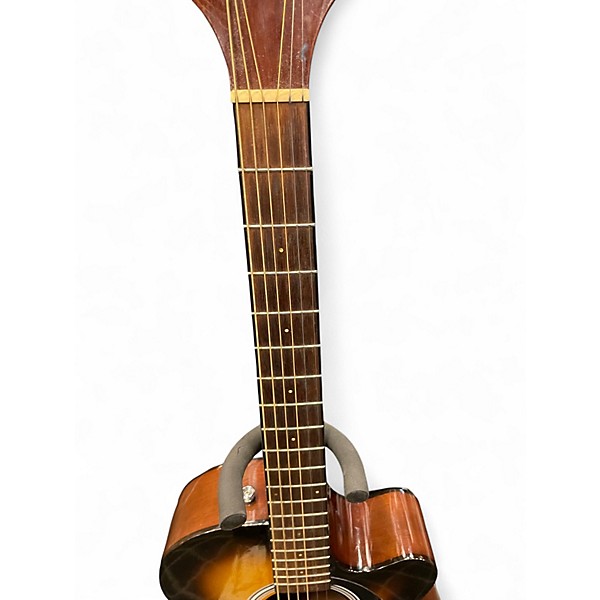 Used Fender FA135CE Concert 3 Color Sunburst Acoustic Electric Guitar