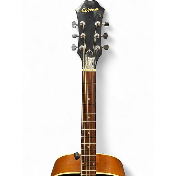 Used 2010s Epiphone DR100 Tobacco Burst Acoustic Guitar