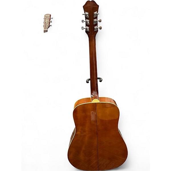 Used 2010s Epiphone DR100 Tobacco Burst Acoustic Guitar