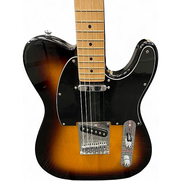 Used Squier Affinity Telecaster 3 Color Sunburst Solid Body Electric Guitar