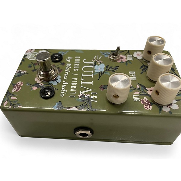 Used Walrus Audio julia chorus vibrato limited edition floral Effect Pedal