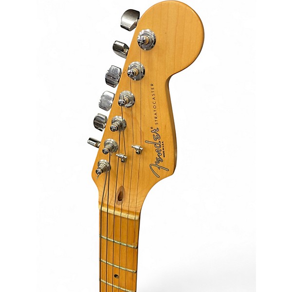 Used 1999 Fender American Standard Stratocaster 3 Color Sunburst Solid Body Electric Guitar