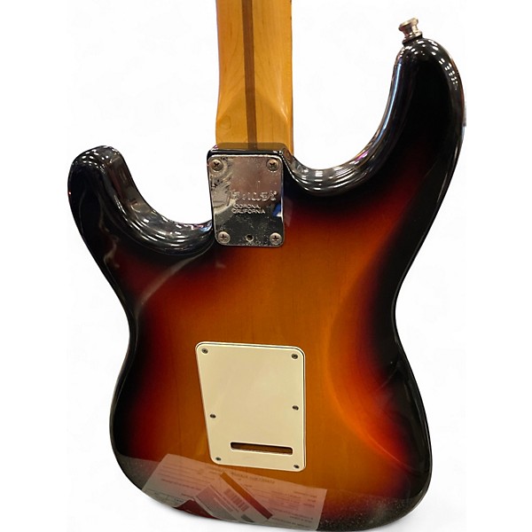 Used 1999 Fender American Standard Stratocaster 3 Color Sunburst Solid Body Electric Guitar