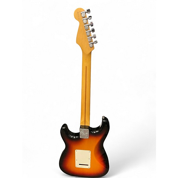 Used 1999 Fender American Standard Stratocaster 3 Color Sunburst Solid Body Electric Guitar