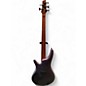 Used Ibanez SR505E Black Aurora Burst Electric Bass Guitar
