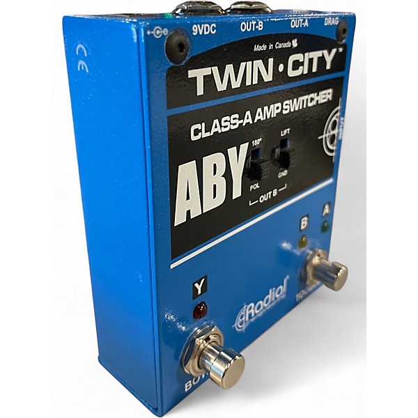 Used Radial Engineering Twin City Amp Switcher Pedal