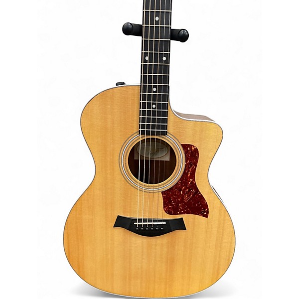 Used Taylor 214CE Natural Acoustic Electric Guitar