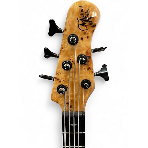 Used Michael Kelly PINNACLE Natural Electric Bass Guitar