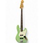 Used 2024 Fender Player Jazz Bass Surf Green Electric Bass Guitar thumbnail
