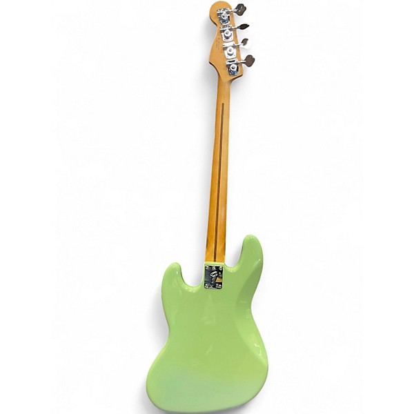 Used 2024 Fender Player Jazz Bass Surf Green Electric Bass Guitar