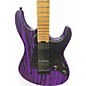 Used ESP SN1000 Black and Purple Solid Body Electric Guitar