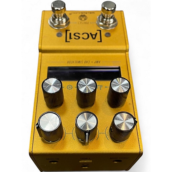 Used Walrus Audio Mako Series ACS1 Amp + Cab Simulator MKII Gold Effect Processor