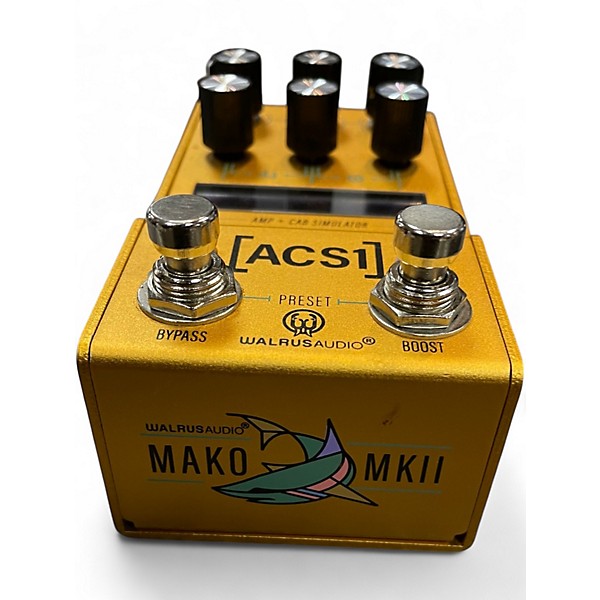 Used Walrus Audio Mako Series ACS1 Amp + Cab Simulator MKII Gold Effect Processor