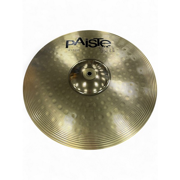 Used Paiste 16in 101 Brass Crash Cymbal
