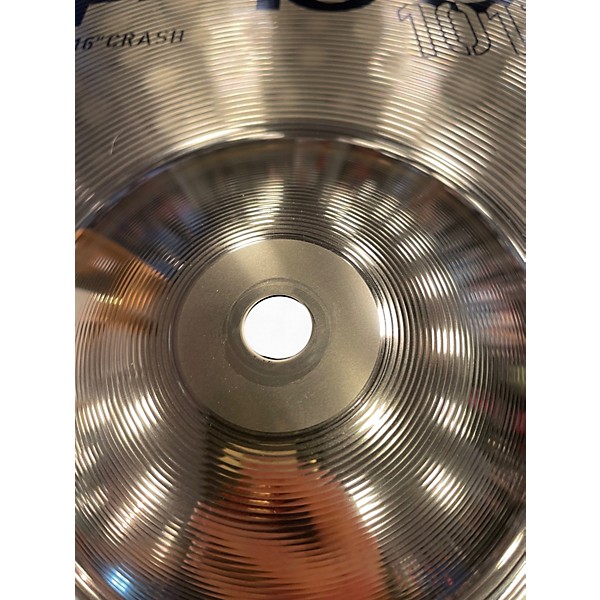 Used Paiste 16in 101 Brass Crash Cymbal