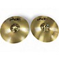 Used Paiste 14in 101 Brass HiHats Cymbal thumbnail