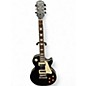 Used Epiphone Les Paul Traditional Pro Ebony Solid Body Electric Guitar thumbnail