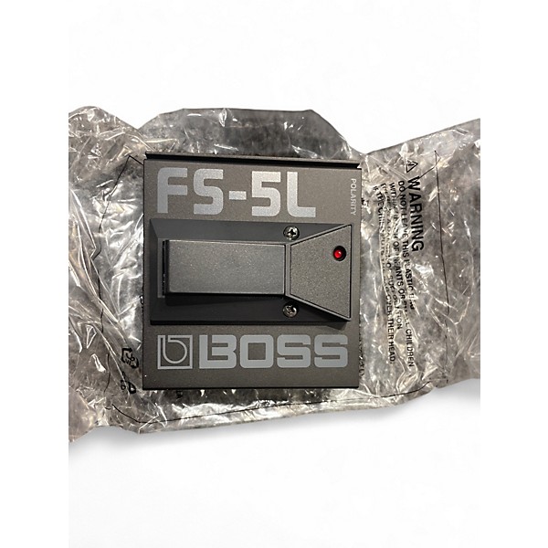 Used BOSS FS5L Latching Footswitch Sustain Pedal