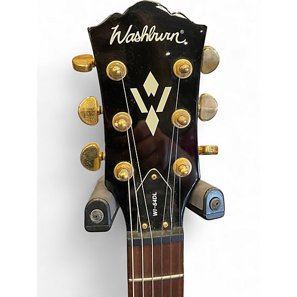 Used Washburn WI-64DL 2 Tone Sunburst Solid Body Electric Guitar