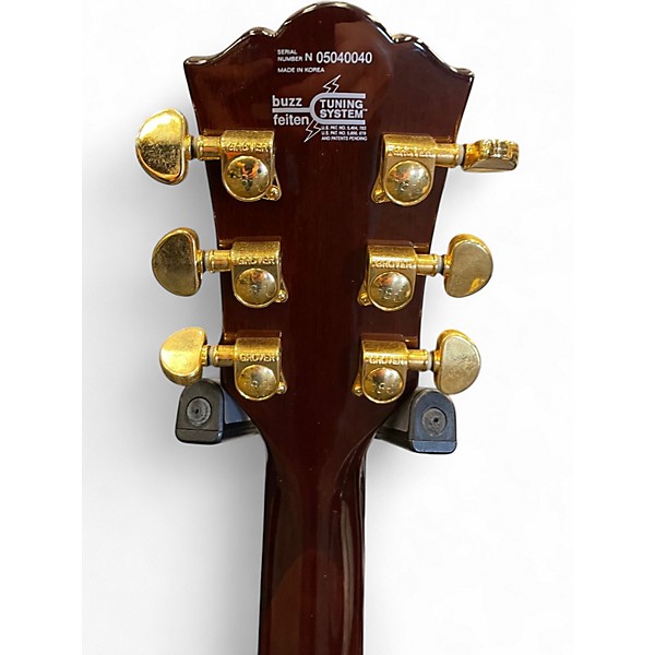 Used Washburn WI-64DL 2 Tone Sunburst Solid Body Electric Guitar