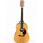 Used Martin DX2E Mahogany Natural Acoustic Electric Guitar thumbnail