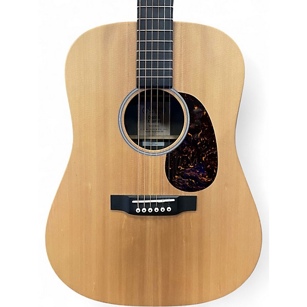 Used Martin DX2E Mahogany Natural Acoustic Electric Guitar