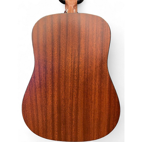 Used Martin DX2E Mahogany Natural Acoustic Electric Guitar