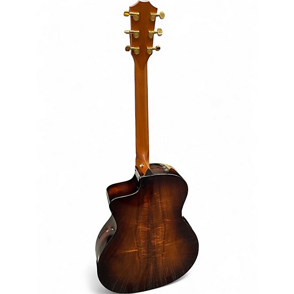 Used Taylor 224CEKDLX SHADED EDGEBURST Acoustic Electric Guitar