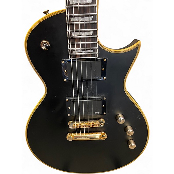 Used ESP LTD EC1000 Flat Black Solid Body Electric Guitar