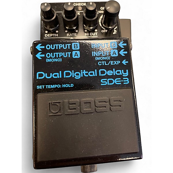 Used BOSS SDE-3 Effect Pedal