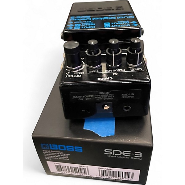 Used BOSS SDE-3 Effect Pedal