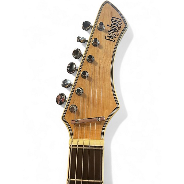 Used Eastwood eg 521-4 3 Color Sunburst Solid Body Electric Guitar