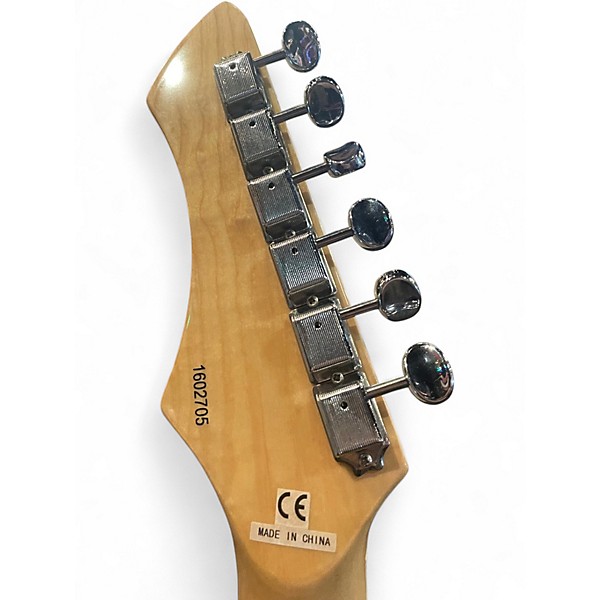 Used Eastwood eg 521-4 3 Color Sunburst Solid Body Electric Guitar