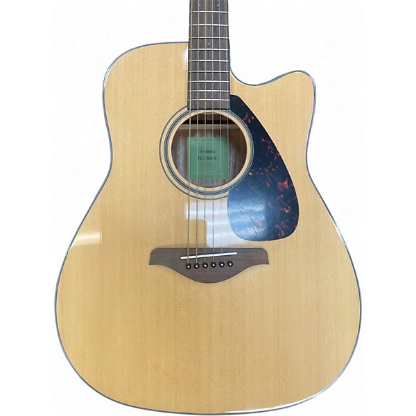 Used Yamaha FGX800C Natural Acoustic Electric Guitar