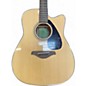Used Yamaha FGX800C Natural Acoustic Electric Guitar